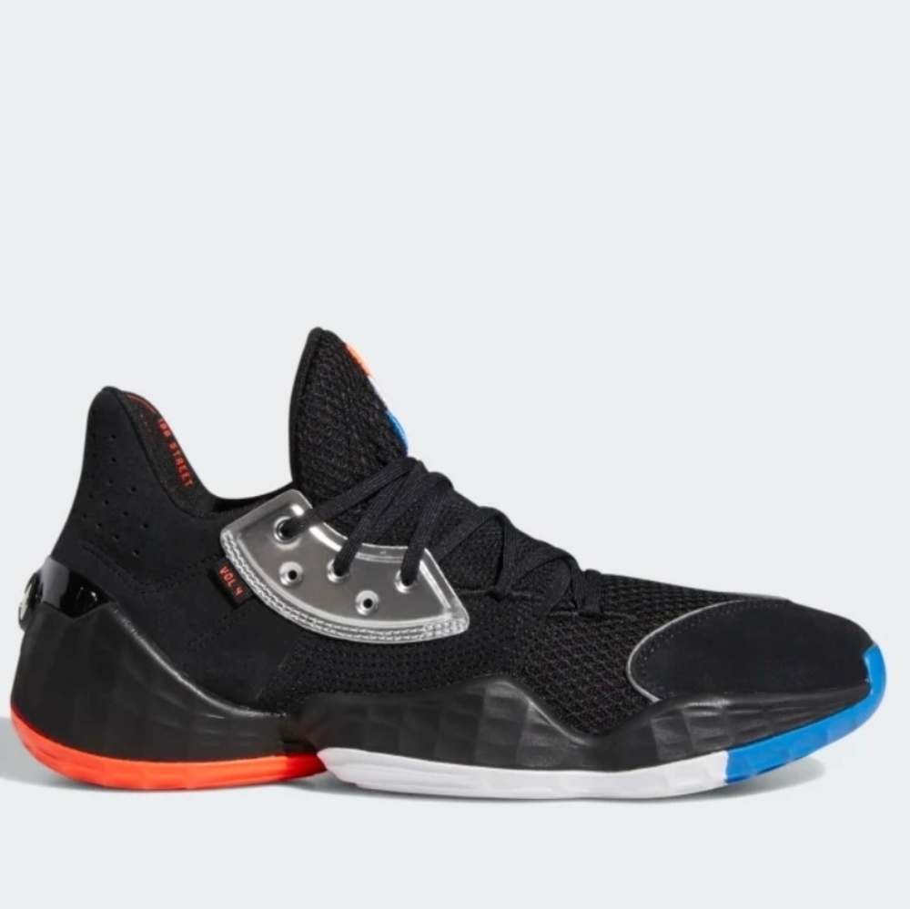 Men's adidas Black Harden Vol. 4 Shoe 6.5 NWT